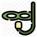 Scuba Mask Underwater Exploration Icon