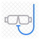 Scuba Diving Glasses Icon