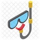 Scuba Mask Diving Mask Snorkel Icon