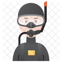 Scuba Player  Icon