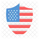 America Stati Uniti Indipendenza Icon