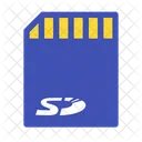 SD Karte Speicher Icon