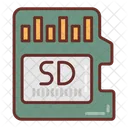 Sd Card Card Storage Memory Icon