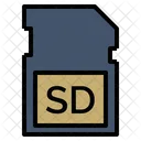 Sd Card Computer Hardware Icon