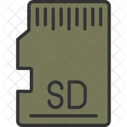 Sd Card  Icon