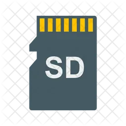 Sd Card  Icon
