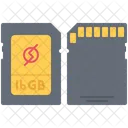 Sd Card Data Icon