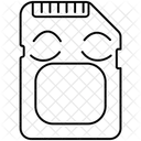 Memory Flash Memory Chip Memory Card Icon