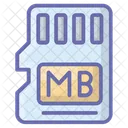 Memory Flash Memory Chip Memory Card Icon