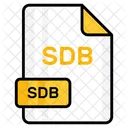 Sdb 문서 파일 아이콘