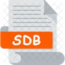 Sdb Sdb 파일 Sdb 형식 아이콘