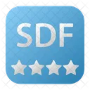 Sdf File Type Extension File Icon