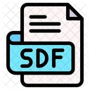 Sdf File Type File Format Icon