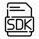 Sdk Files Format Icon