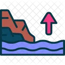Sea Level Ocean Icon