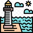 Sea Sea Tower Tower Icon