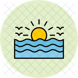 Sea  Icon