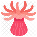 Sea anemone  Icon