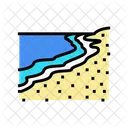 Sea Coastline  Icon