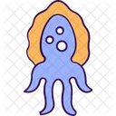 Sea Creature Squid Calamari Icon