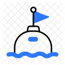 Sea Flag Flag Sea Icon