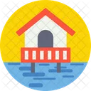Sea House Resort Flood Icon