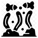 Sea Fish Wave Icon