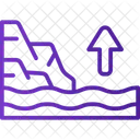 Sea Level Ocean 아이콘