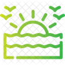 Sea Ocean Water Icon