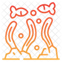 Sea Fish Wave Icon