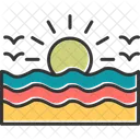 Sea  Icon