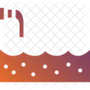 Ocean Beach Water Icon