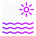 Sea Beach Coast Icon