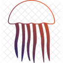 Sea Marine Jelly Aquatic Creature Icon