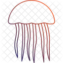 Sea Marine Jelly Aquatic Creature Icon