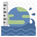 Sea Level Water Icon