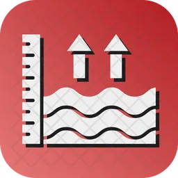 Sea Level Rise  Icon