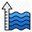 Sea Level Rise Icon