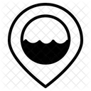 Sea Location Icon