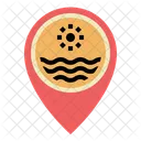 Sea Location  Icon