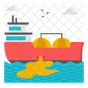 Sea Oil Oil Boat Oil Ship Icon