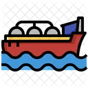 Sea Oil Tanker  Icon