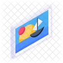 Sea Painting  Icon