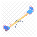 Seesaw Playground Balance Icon