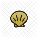 Sea Shell Pearl Decoration Icon