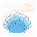 Scallop Seafood Sea Shell Icon