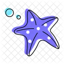 Sea Star Starfish Echinoderm Icon