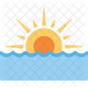 Sea Sunset Sunrise Icon