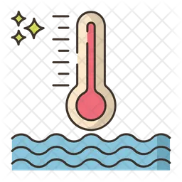 Sea Surface Temperature  Icon