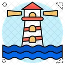 Sea Tower Watchhouse Lighthouse Icon